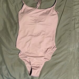 Andie SWIM The Fiji One Piece Lilac Cheeky Strappy small NWT and hygienic liner